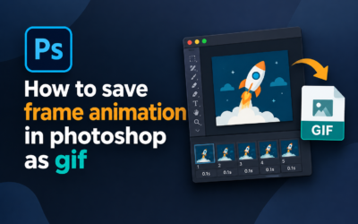 How to Save Frame Animation in Photoshop as GIF: Step-by-Step Guide